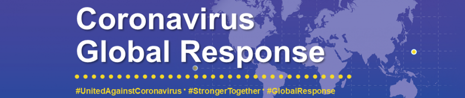 Support the coronavirus global response effort